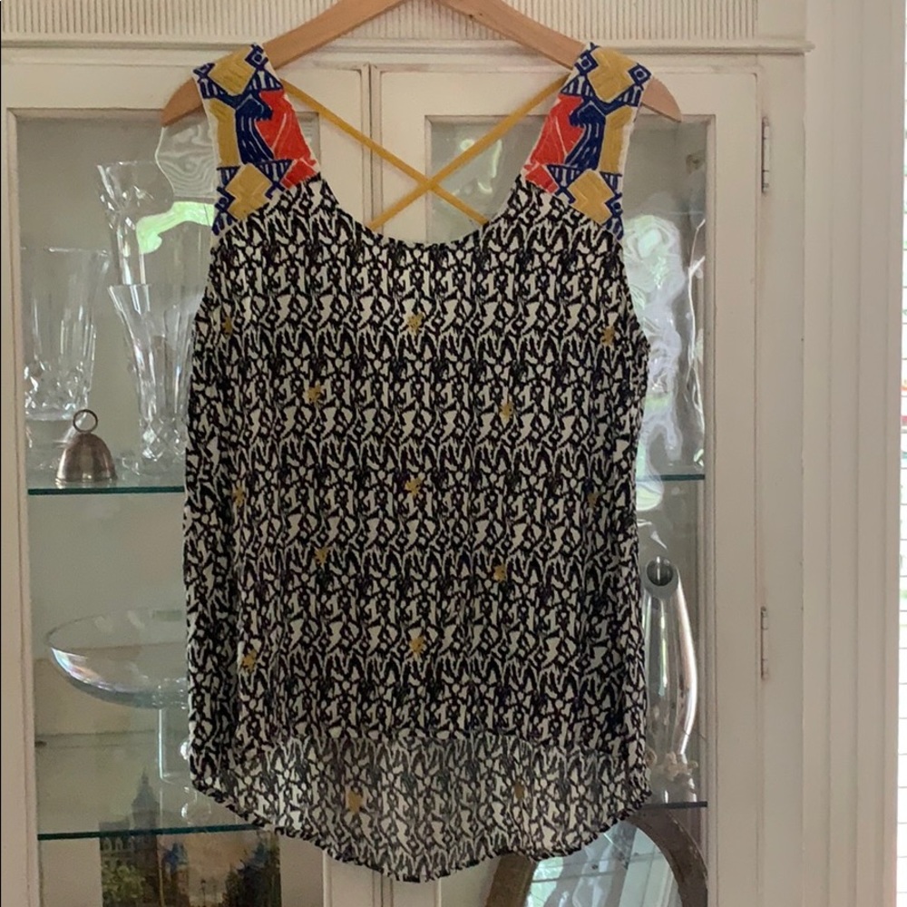 Anthropologie THML xback tank top large